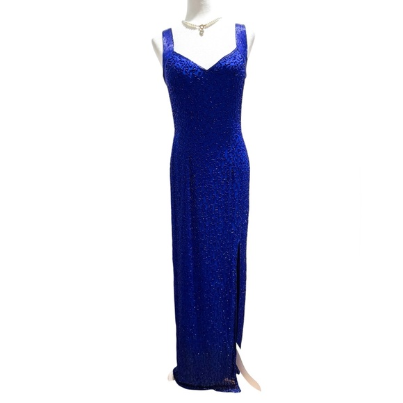 Cache Royal Blue Maxi Dress - Picture 1 of 9